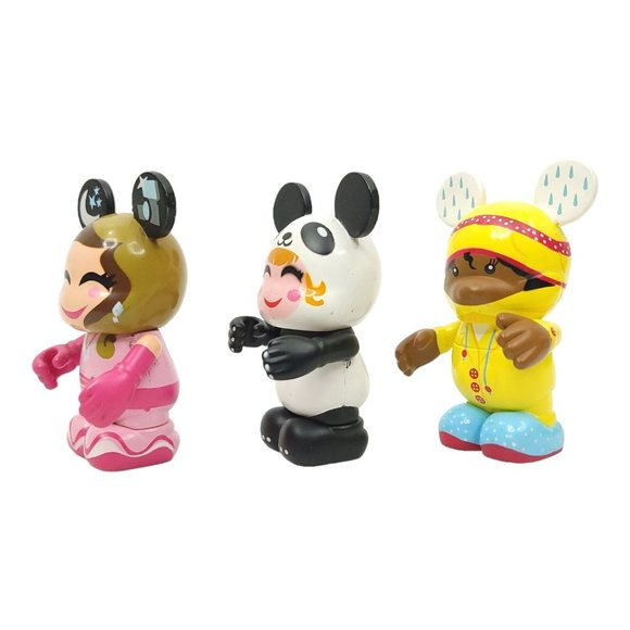 Vinylmation Cutesters Like You 3" Pandy Glammy Series 2 Yellow Raincoat Girl Lot - Picture 2 of 14